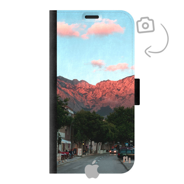 Vorderseite bedruckte Brieftasche Handyhülle für iPhone 7/8