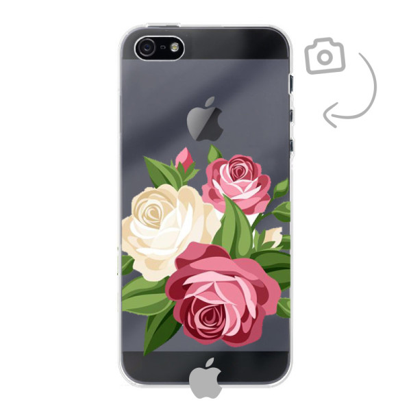 Rückseitig bedruckte solide Handyhülle für iPhone SE (2016)