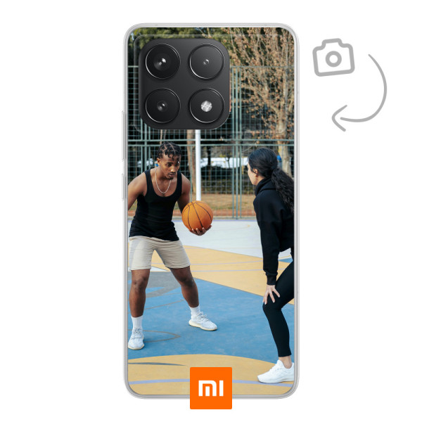 Rückseitig bedruckte flexible Handyhülle für Xiaomi Poco F6 Pro