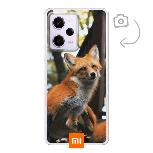 Rückseitig bedruckte flexible Handyhülle für Xiaomi Redmi Note 12/Redmi Note 12R