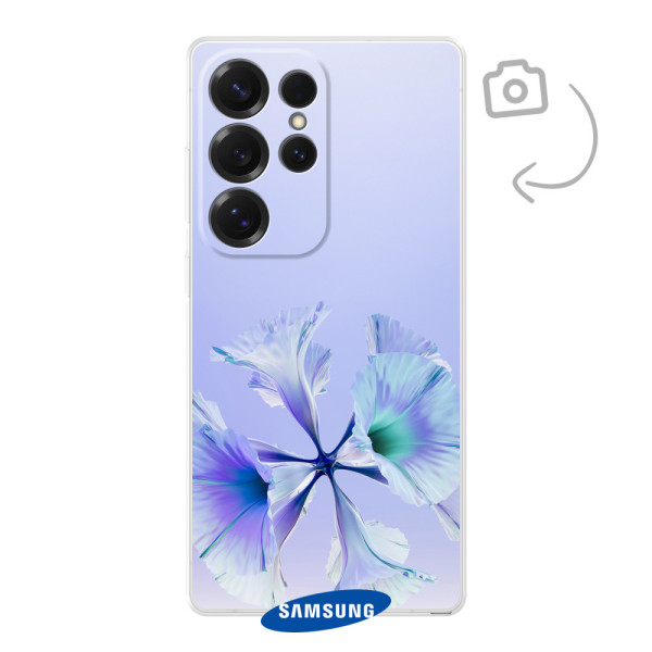 Rückseitig bedruckte flexible Handyhülle für Samsung Galaxy S25 Ultra
