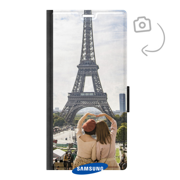 Vorderseite bedruckte Brieftasche Handyhülle für Samsung Galaxy S24 Ultra