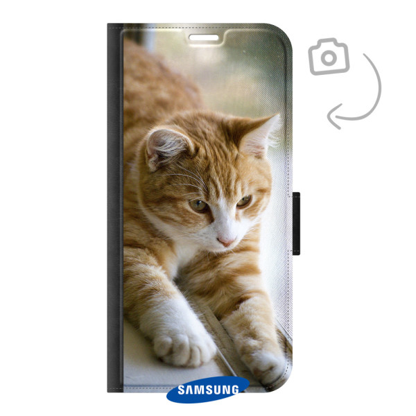 Vorderseite bedruckte Brieftasche Handyhülle für Samsung Galaxy A36/A56