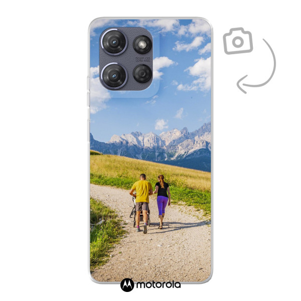 Rückseitig bedruckte flexible Handyhülle für Motorola Moto G Power (2025)