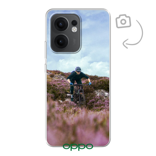 Rückseitig bedruckte flexible Handyhülle für Oppo Reno13 F