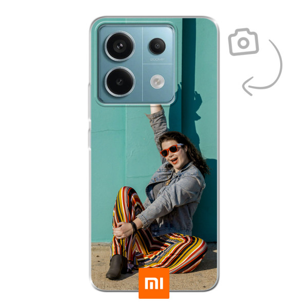 Rückseitig bedruckte flexible Handyhülle für Xiaomi Poco X6/Redmi Note 13 Pro 5G