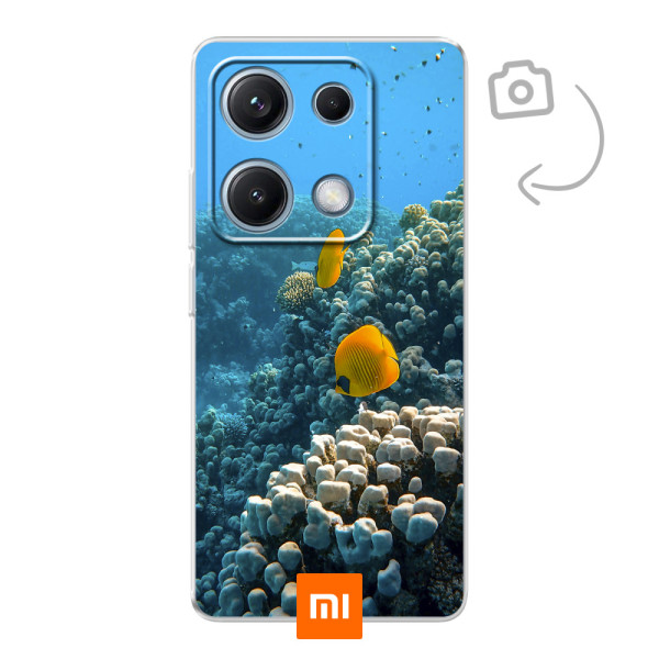 Rückseitig bedruckte flexible Handyhülle für Xiaomi Redmi Note 14S