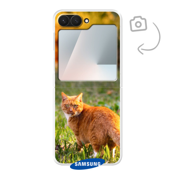 Rückseitig bedruckte solide Handyhülle für Samsung Galaxy Z Flip6/Flip7 FE