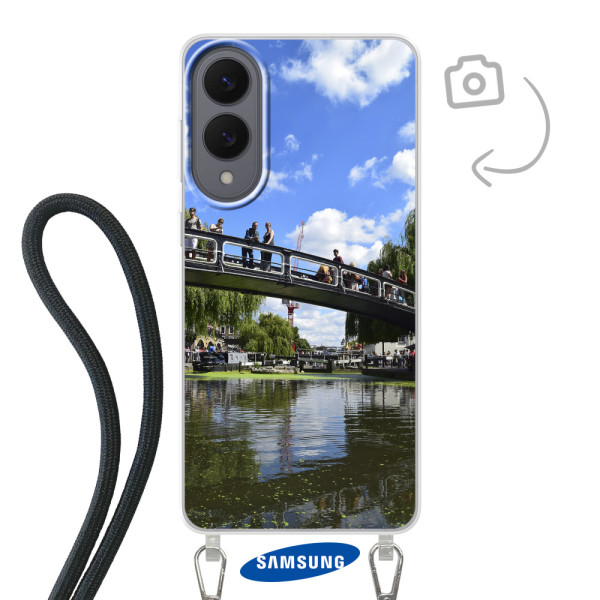 Telefonhülle mit Kabel für Samsung Galaxy S25 Edge