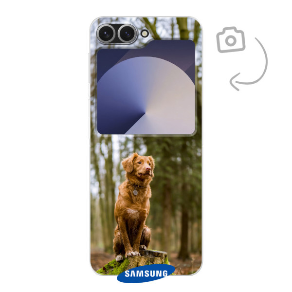 Rückseitig bedruckte solide Handyhülle für Samsung Galaxy Z Flip6/Flip7 FE