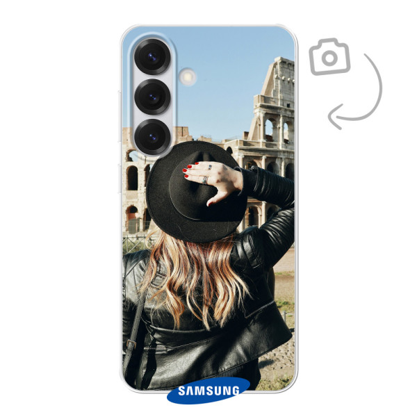Rückseitig bedruckte solide Handyhülle für Samsung Galaxy S25