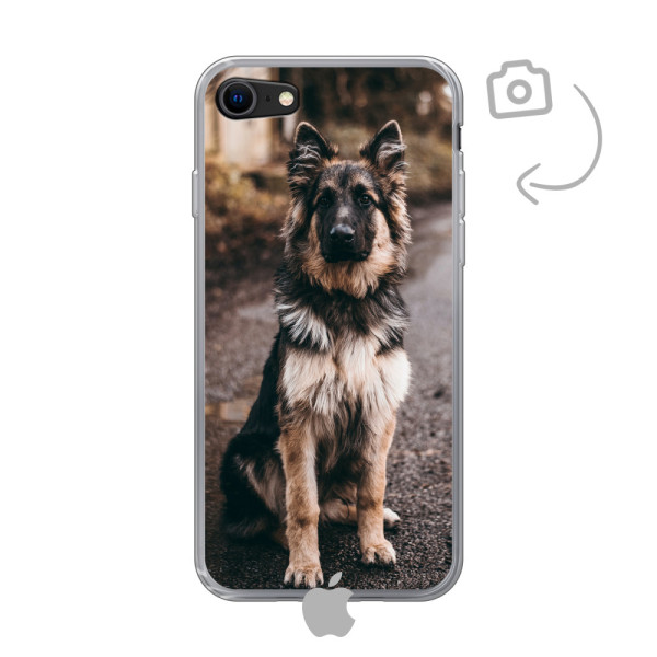 Rückseitig bedruckte flexible Handyhülle für iPhone SE (2020)