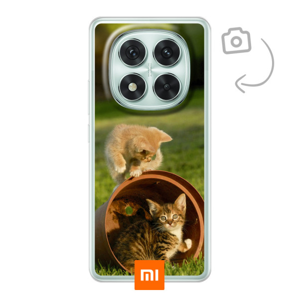 Rückseitig bedruckte flexible Handyhülle für Xiaomi Poco X7/Redmi Note 14 Pro 5G