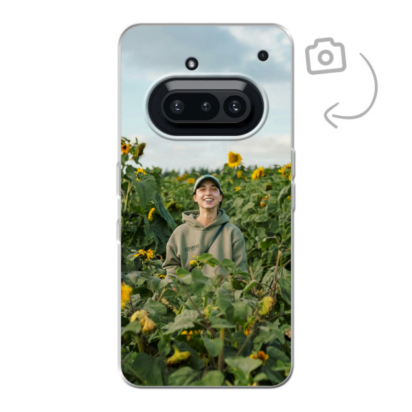 Rückseitig bedruckte flexible Handyhülle für Nothing Phone (3a)