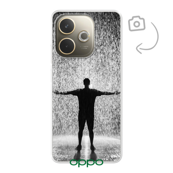 Rückseitig bedruckte flexible Handyhülle für Oppo A5 Pro