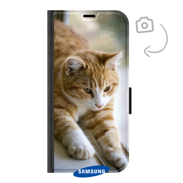 Vorderseite bedruckte Brieftasche Handyhülle für Samsung Galaxy A36/A56