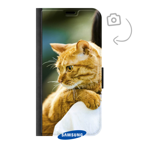 Vorderseite bedruckte Brieftasche Handyhülle für Samsung Galaxy A17 4G/A17 5G/A175G