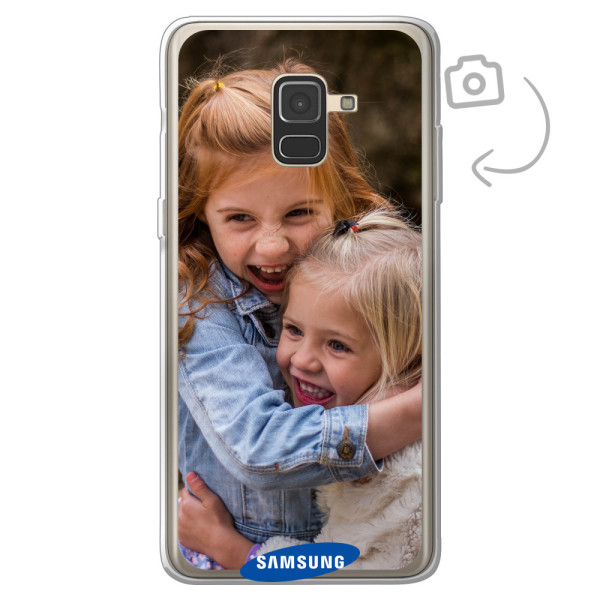 Rückseitig bedruckte flexible Handyhülle für Samsung Galaxy A8 (2018)