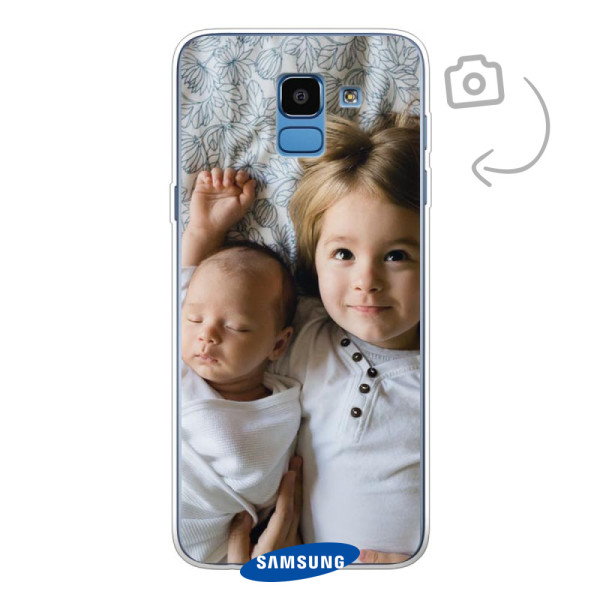 Rückseitig bedruckte flexible Handyhülle für Samsung Galaxy J6 (2018)
