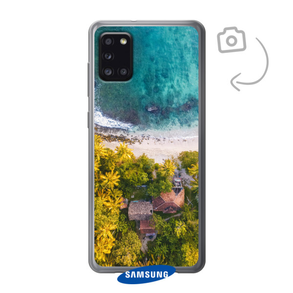 Rückseitig bedruckte flexible Handyhülle für Samsung Galaxy A31