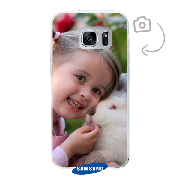 Rückseitig bedruckte flexible Handyhülle für Samsung Galaxy S7