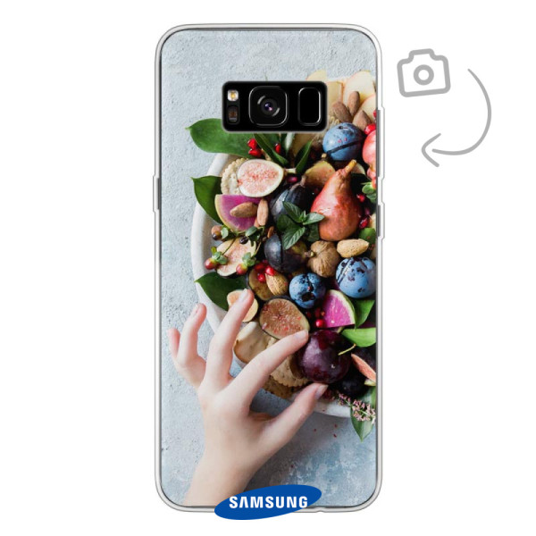 Rückseitig bedruckte flexible Handyhülle für Samsung Galaxy S8