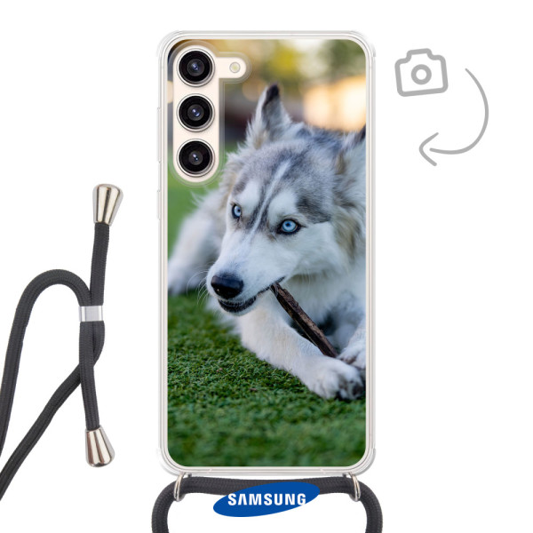 Telefonhülle mit Kabel für Samsung Galaxy S23 Plus