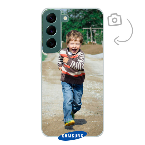 Rückseitig bedruckte flexible Handyhülle für Samsung Galaxy S22