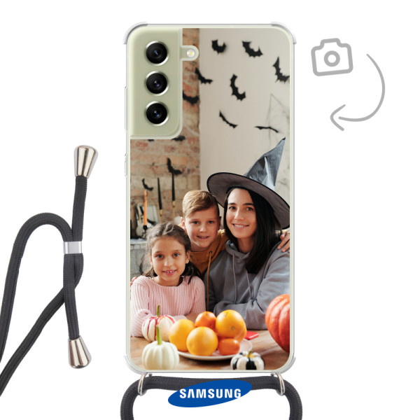 Telefonhülle mit Kabel für Samsung Galaxy S21 FE