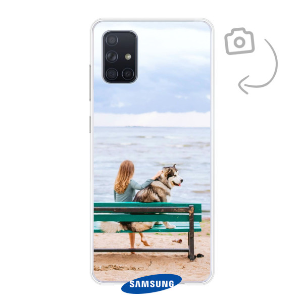 Rückseitig bedruckte flexible Handyhülle für Samsung Galaxy A71 4G