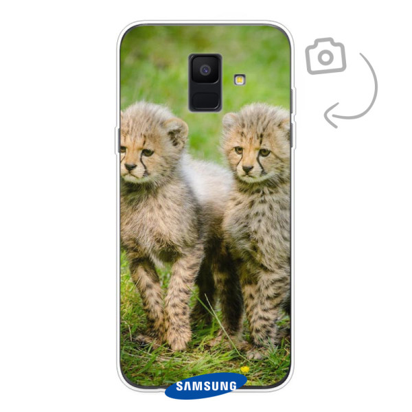 Rückseitig bedruckte flexible Handyhülle für Samsung Galaxy A6 (2018)