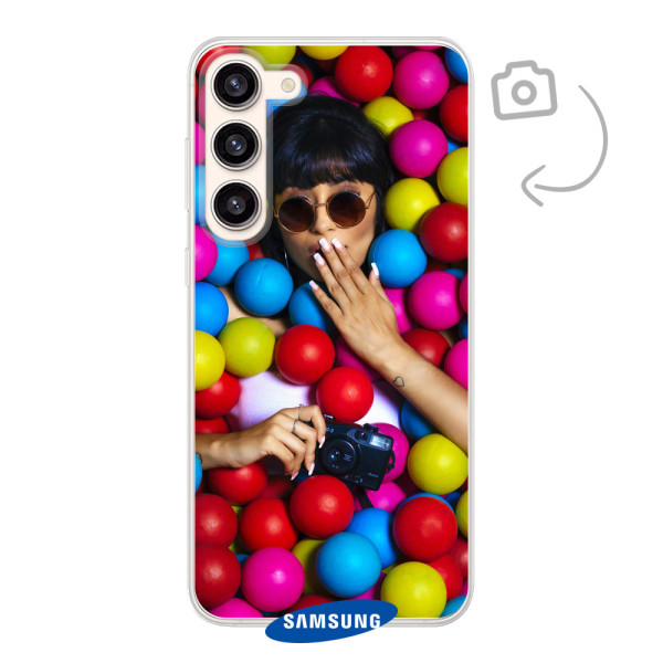 Rückseitig bedruckte flexible Handyhülle für Samsung Galaxy S23 Plus