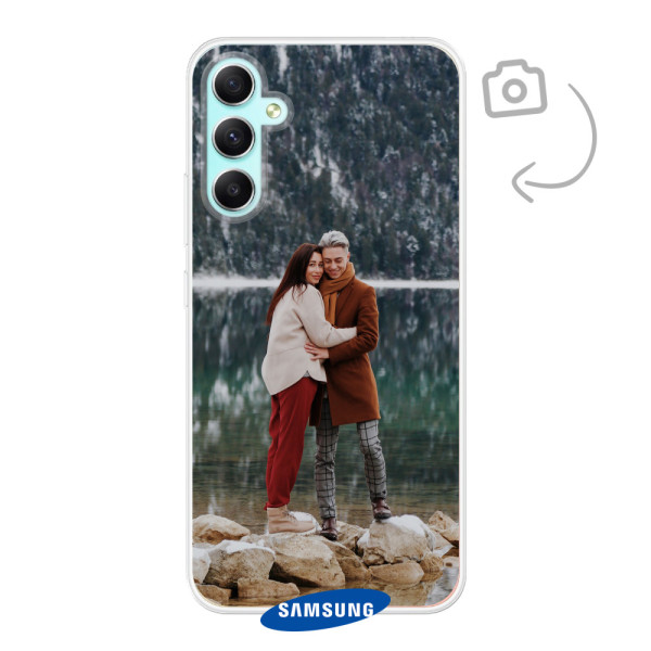 Rückseitig bedruckte flexible Handyhülle für Samsung Galaxy A34