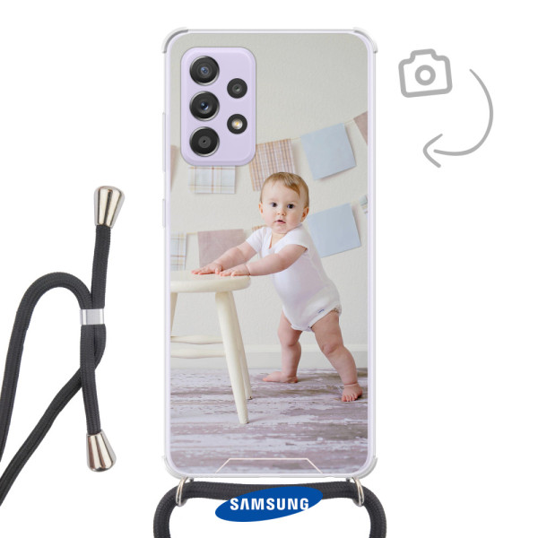 Telefonhülle mit Kabel für Samsung Galaxy A52/A52 5G/A52s 5G