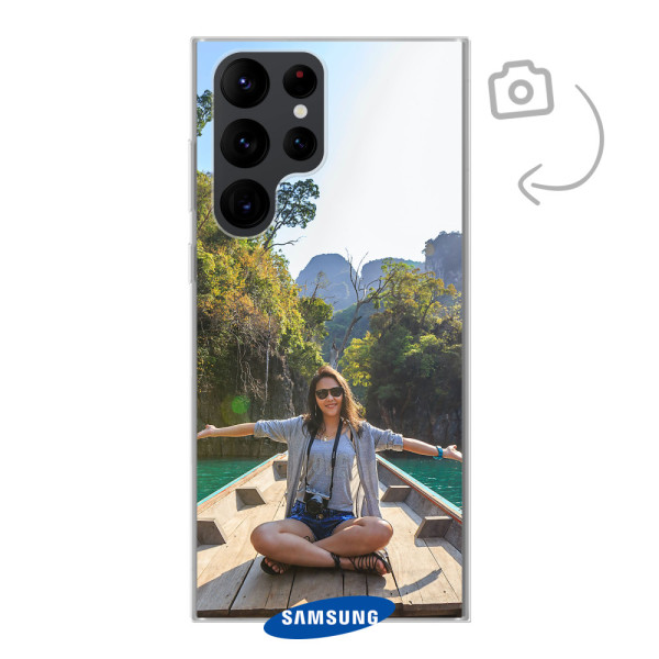 Rückseitig bedruckte flexible Handyhülle für Samsung Galaxy S22 Ultra
