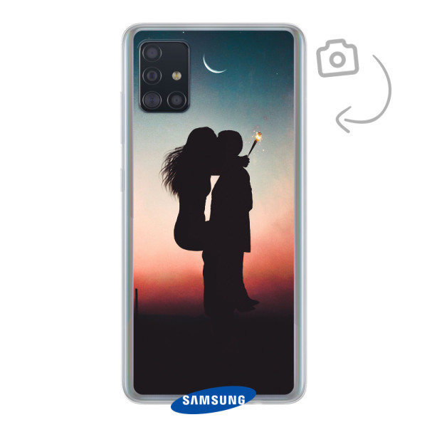 Rückseitig bedruckte flexible Handyhülle für Samsung Galaxy A51
