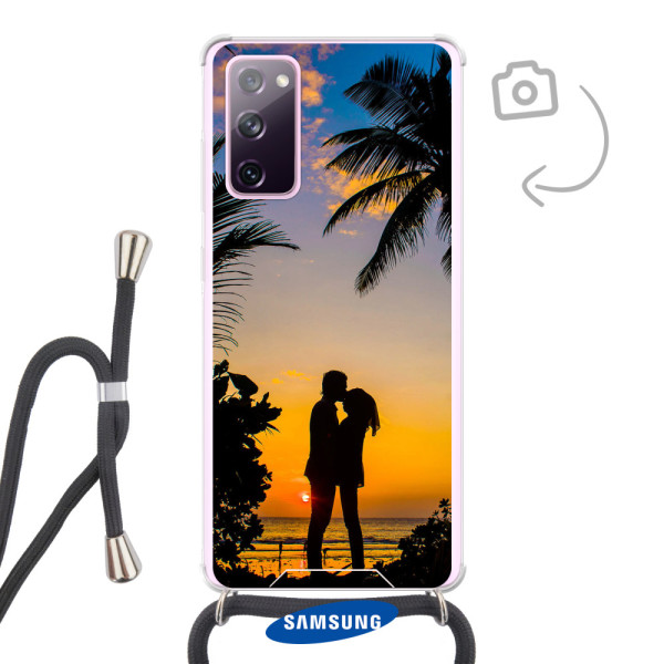 Telefonhülle mit Kabel für Samsung Galaxy S20 FE/S20 FE 2022/S20 FE 5G