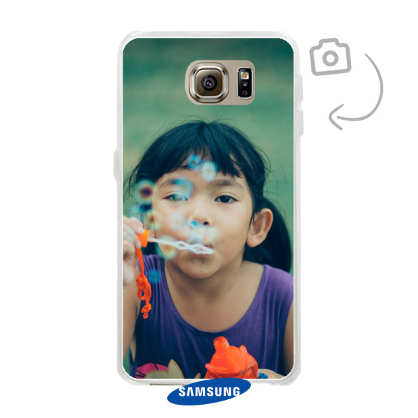 Rückseitig bedruckte flexible Handyhülle für Samsung Galaxy S6