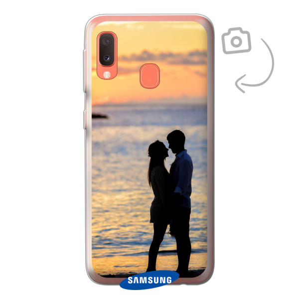 Rückseitig bedruckte flexible Handyhülle für Samsung Galaxy A20e