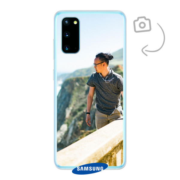 Rückseitig bedruckte solide Handyhülle für Samsung Galaxy S20/S20 5G