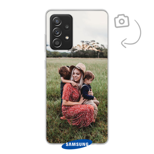Rückseitig bedruckte solide Handyhülle für Samsung Galaxy A52/A52 5G/A52s 5G