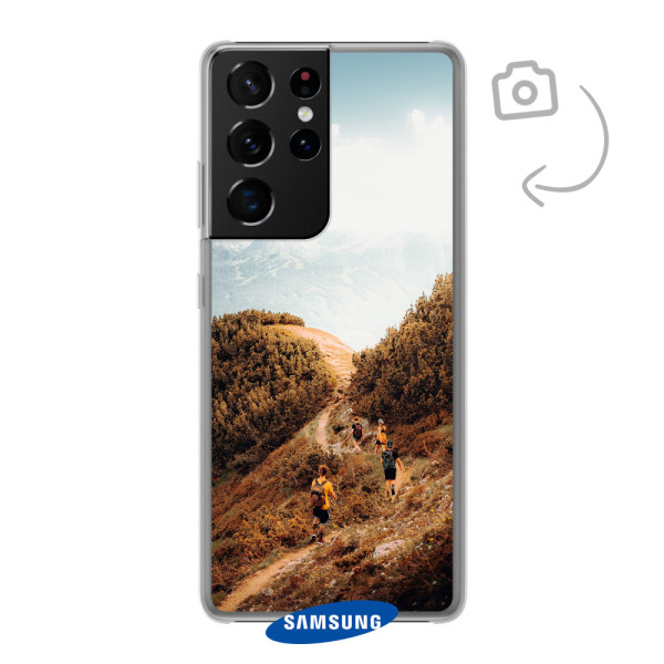 Rückseitig bedruckte solide Handyhülle für Samsung Galaxy S21 Ultra 5G