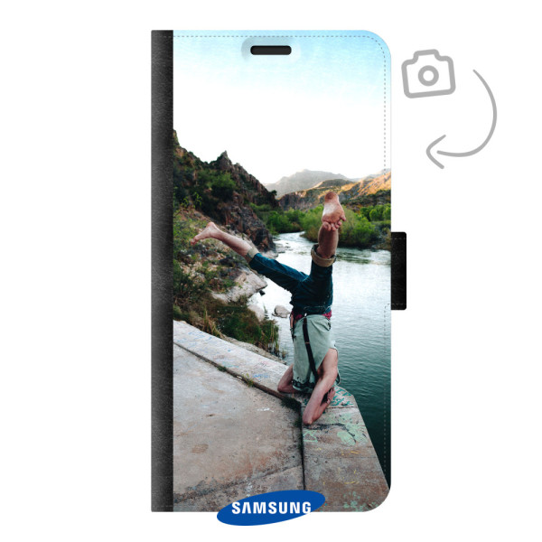 Vorderseite bedruckte Brieftasche Handyhülle für Samsung Galaxy S10