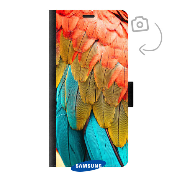 Vorderseite bedruckte Brieftasche Handyhülle für Samsung Galaxy S23 Ultra