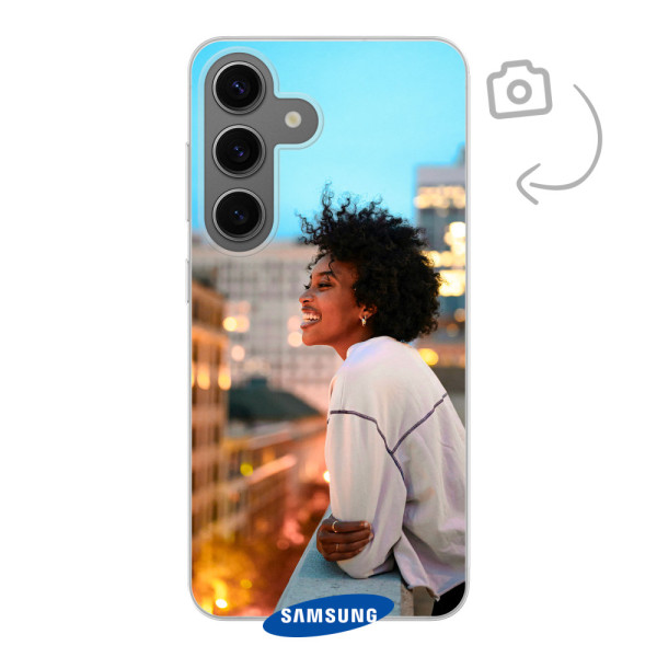 Rückseitig bedruckte flexible Handyhülle für Samsung Galaxy S24
