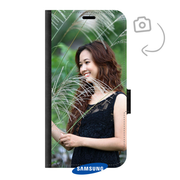 Vorderseite bedruckte Brieftasche Handyhülle für Samsung Galaxy S24