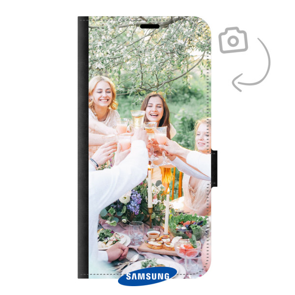 Vorderseite bedruckte Brieftasche Handyhülle für Samsung Galaxy S24 Plus