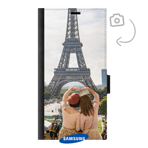 Vorderseite bedruckte Brieftasche Handyhülle für Samsung Galaxy S24 Ultra