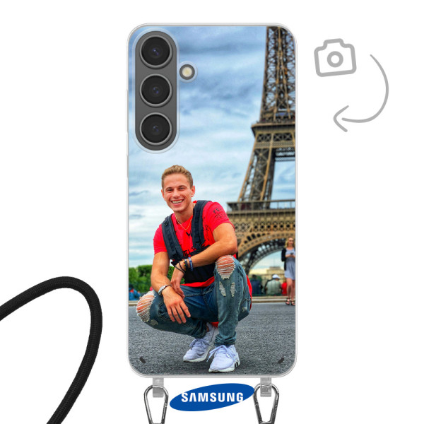 Telefonhülle mit Kabel für Samsung Galaxy S24 Plus