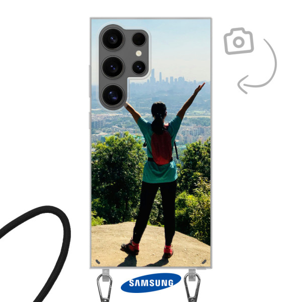 Telefonhülle mit Kabel für Samsung Galaxy S24 Ultra